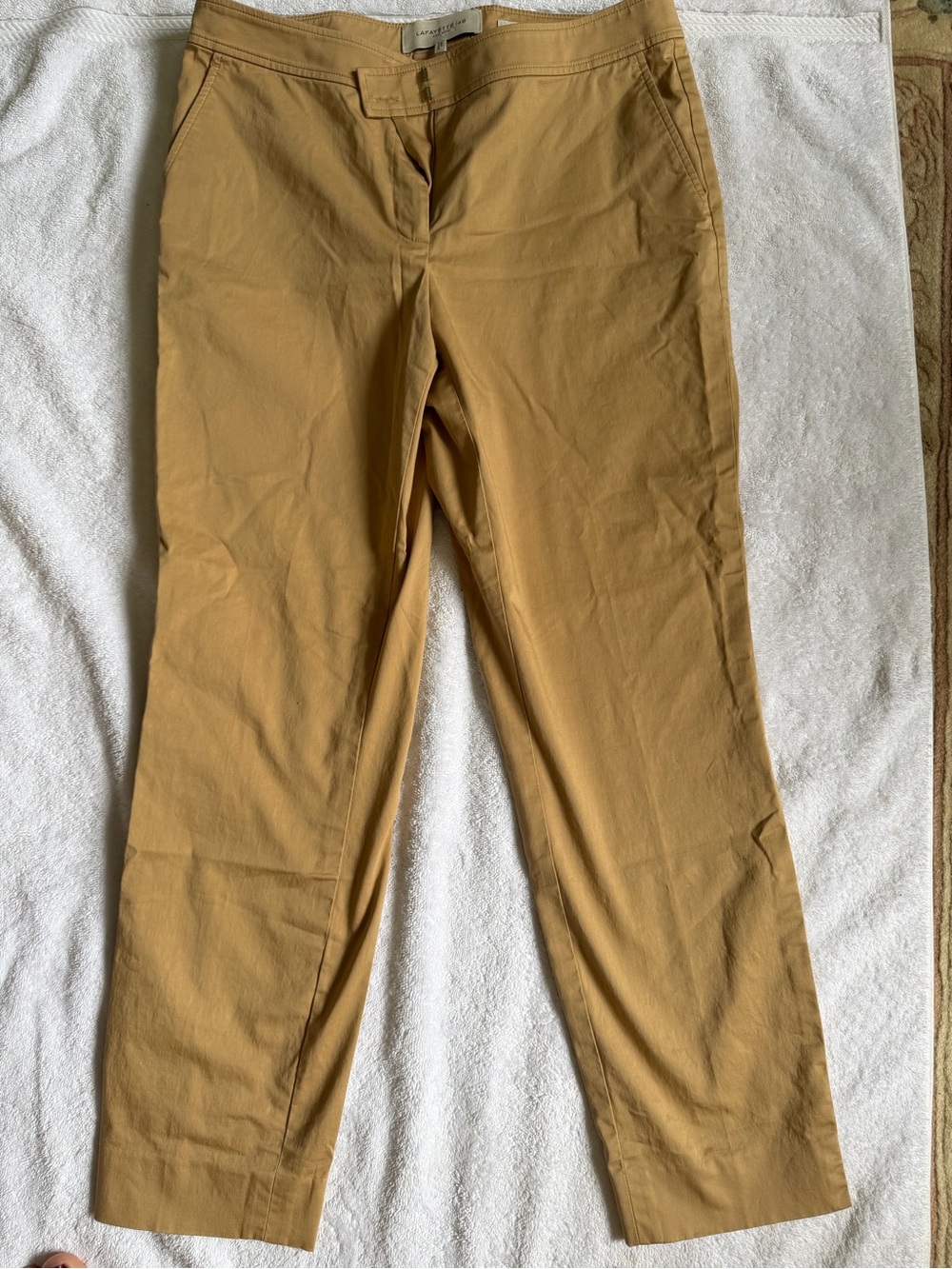 Lafayette 148 New York Women's Chinos in Camel